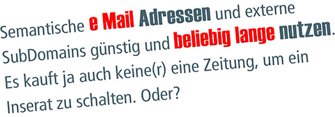 domain wie inserat buchen