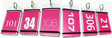 Schlüsselanhänger desinfizieren